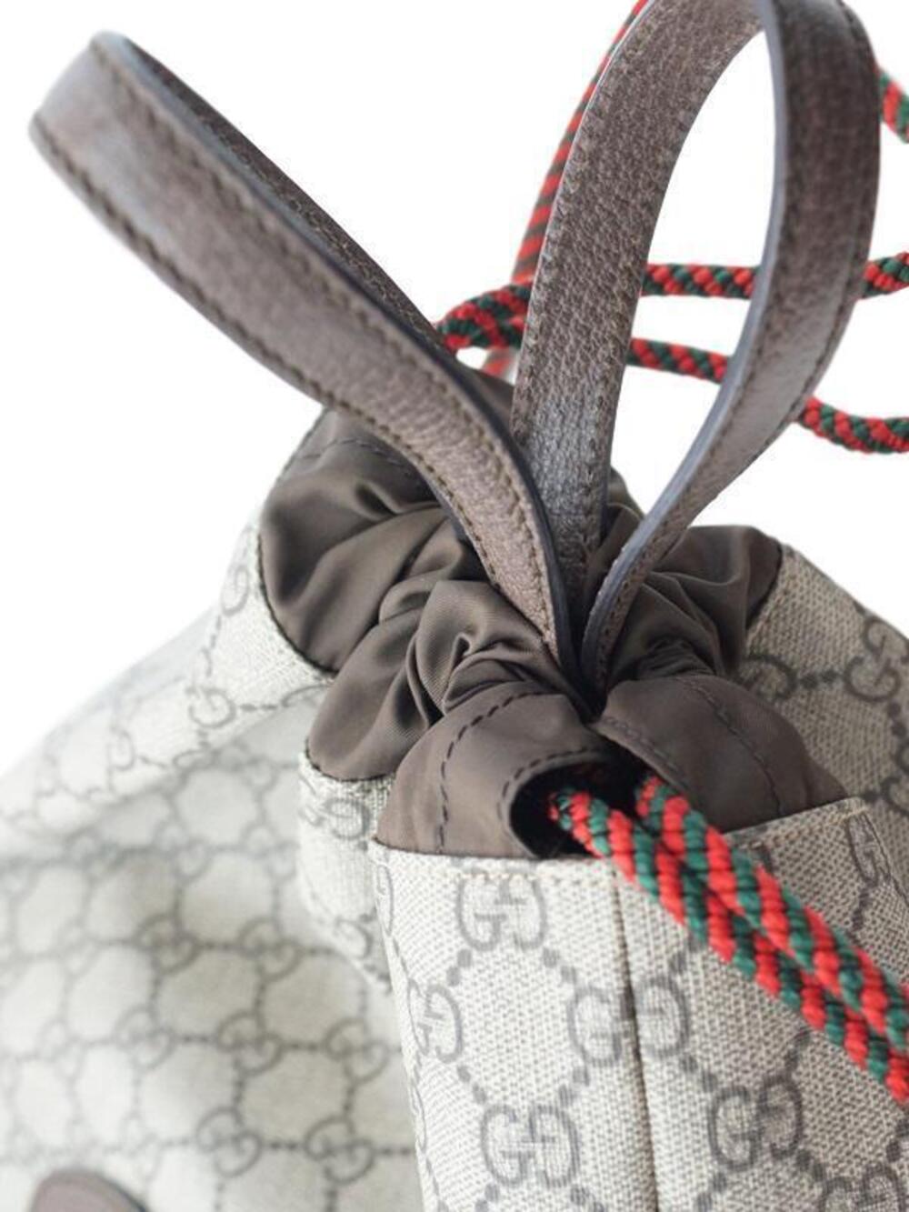 Gucci GG Supreme Drawstring Backpack - Picture 3 of 7